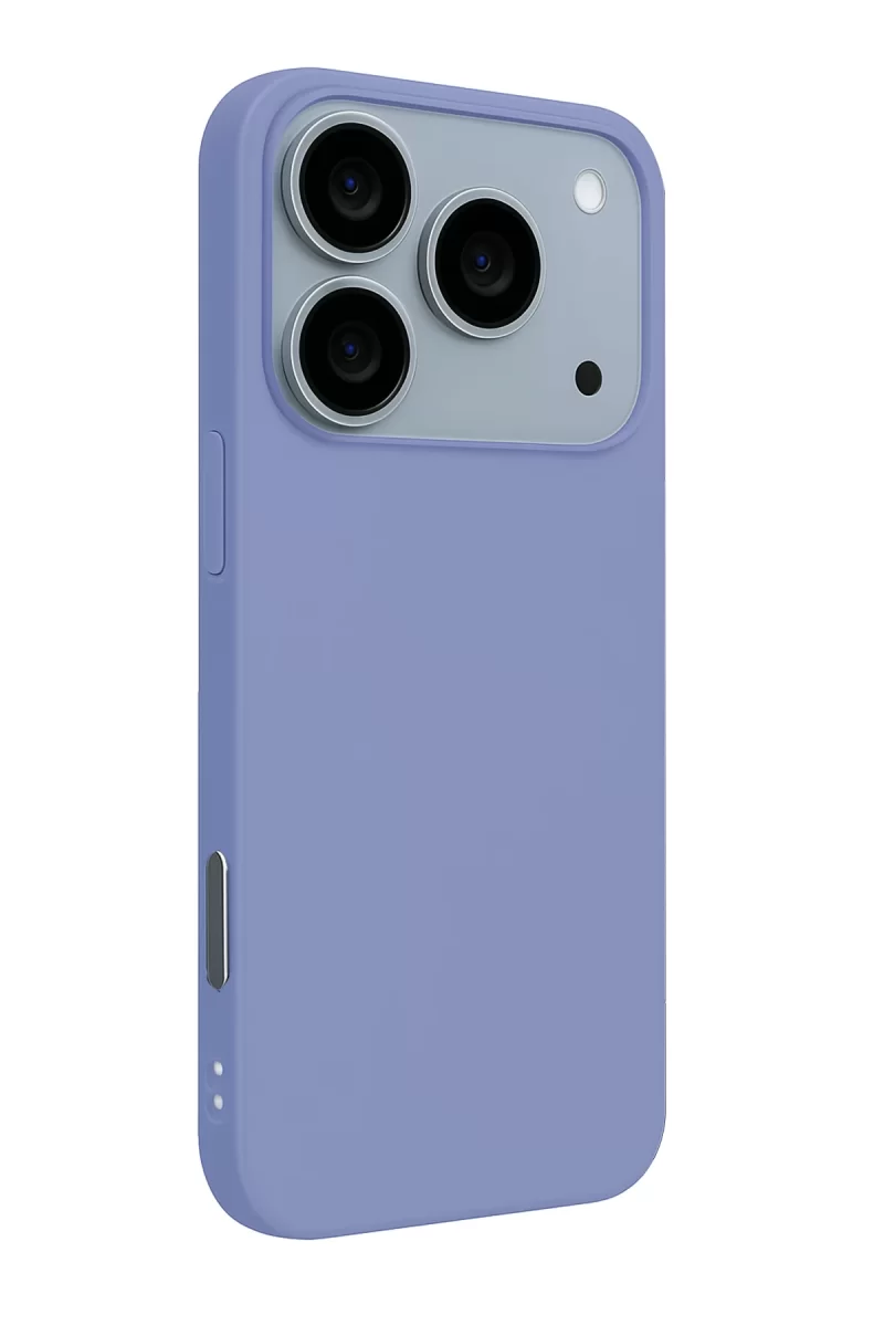 Newface Apple iPhone 17 Pro Nano içi Kadife Silikon - Lila