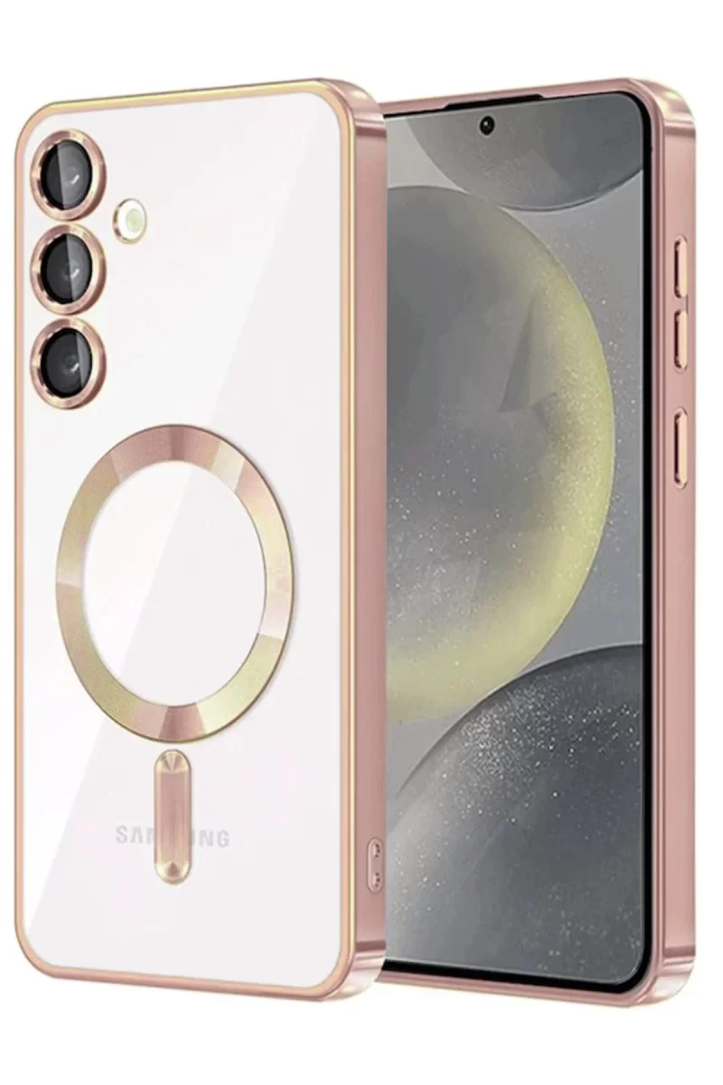Newface Samsung Galaxy A35 5G Kross Magneticsafe Kapak - Rose