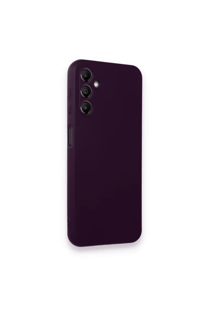Newface Samsung Galaxy A24 4G Kılıf First Silikon - Mor