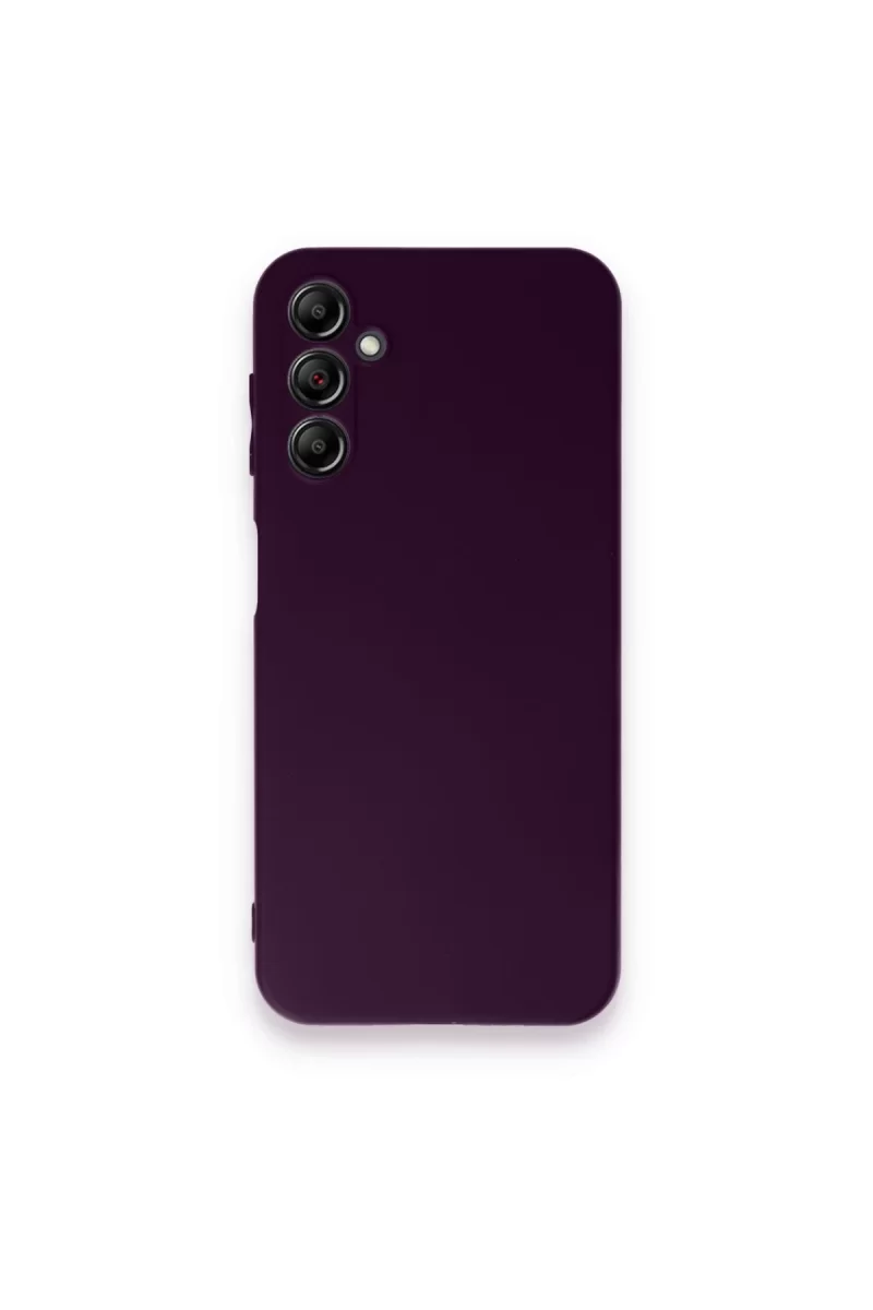 Newface Samsung Galaxy A24 4G Kılıf First Silikon - Mor