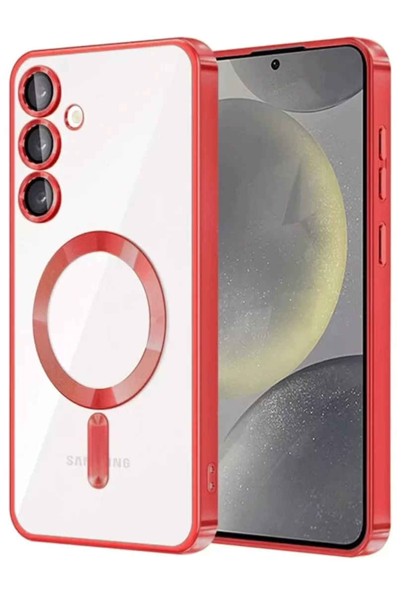 Newface Samsung Galaxy A36 Kross Magneticsafe Kapak - Kırmızı