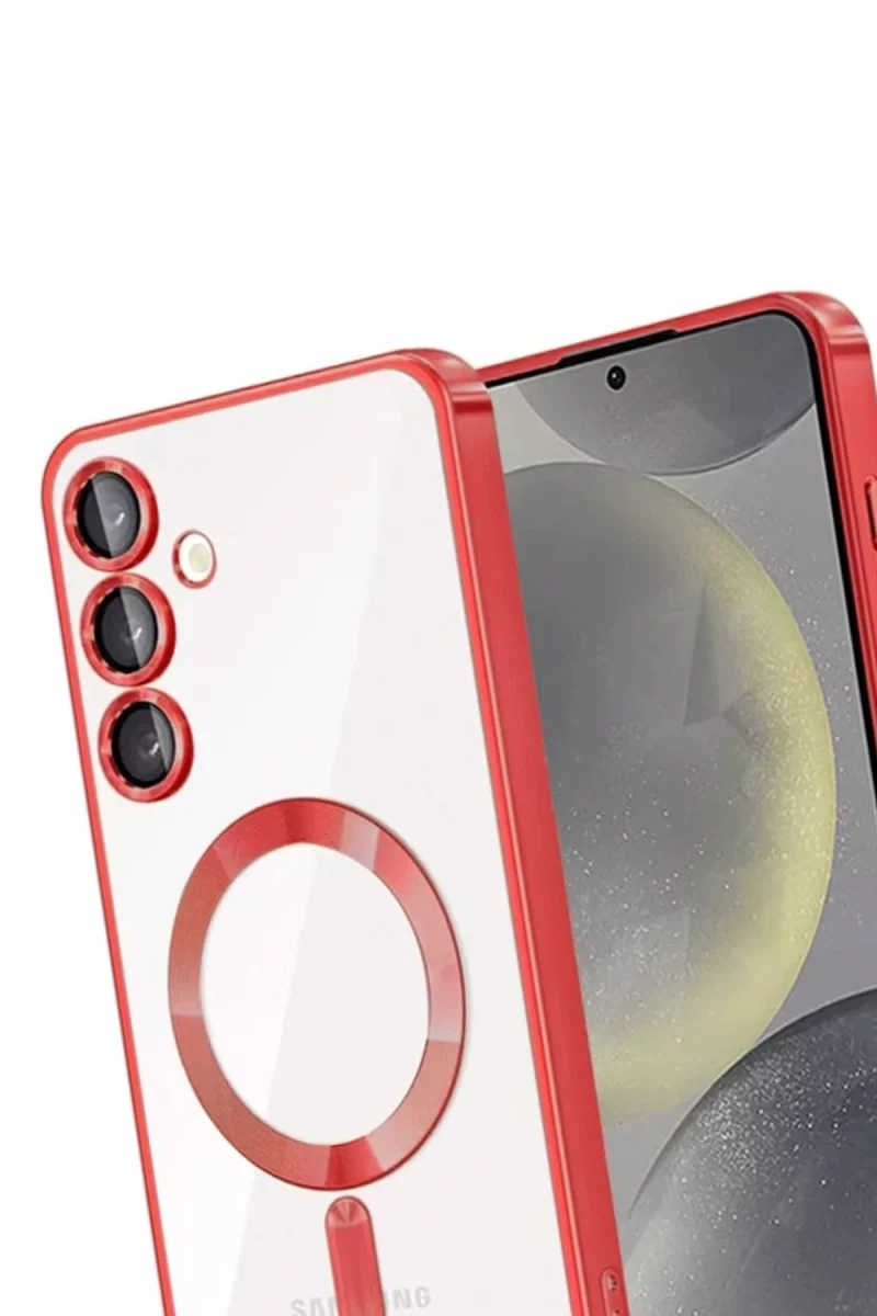 Newface Samsung Galaxy A36 Kross Magneticsafe Kapak - Kırmızı