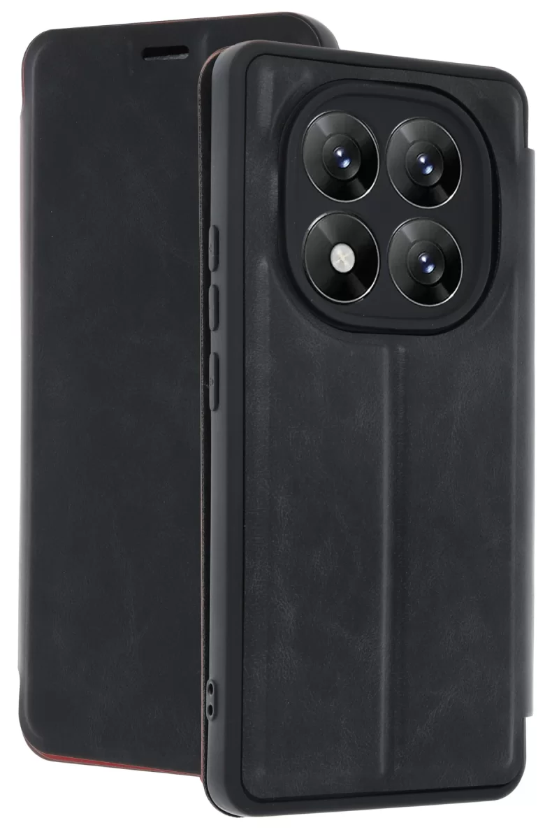 Newface Xiaomi Redmi Note 14 Pro 5G Kılıf Flip Cover - Siyah