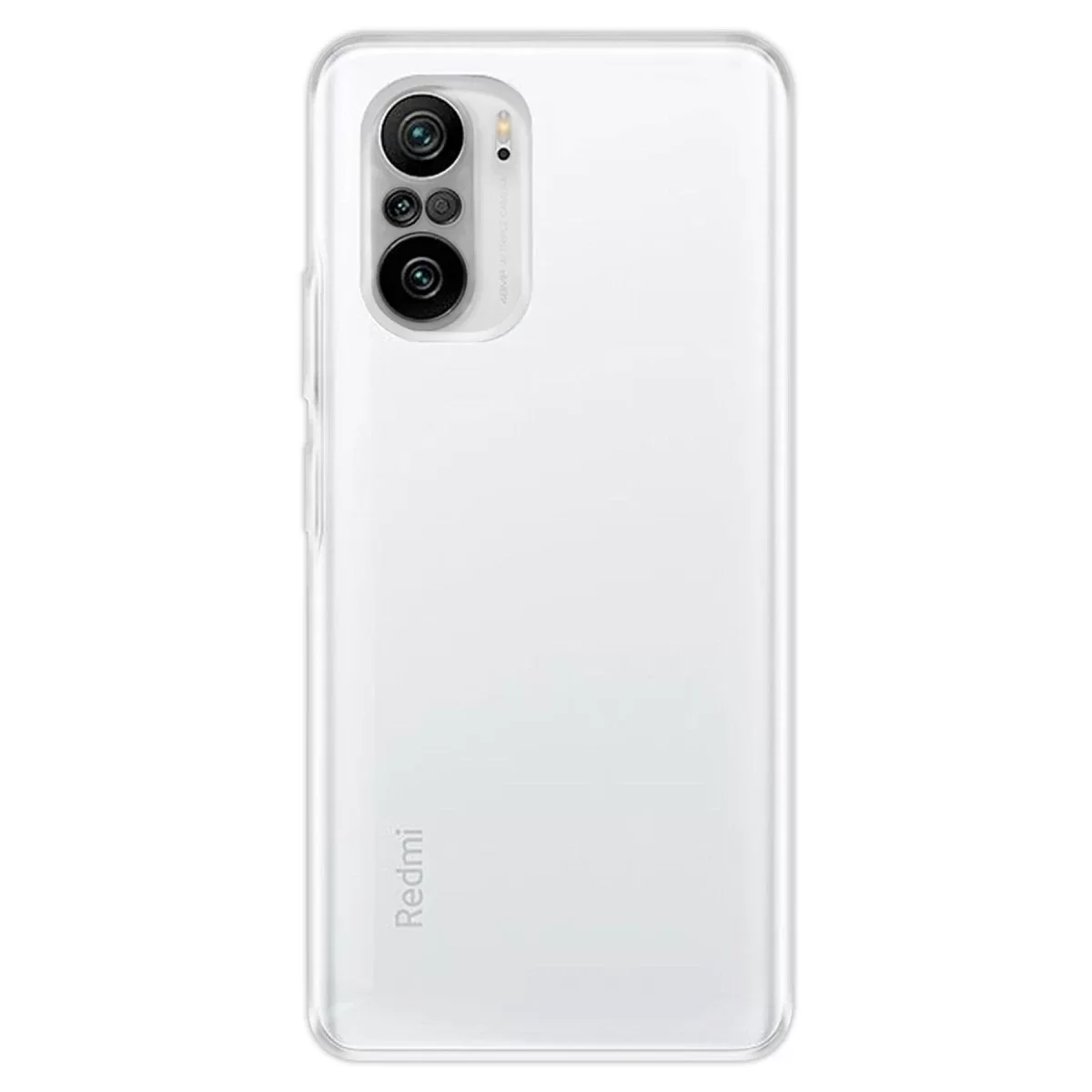 Newface Xiaomi Poco F3 Kılıf Lüx Şeffaf Silikon