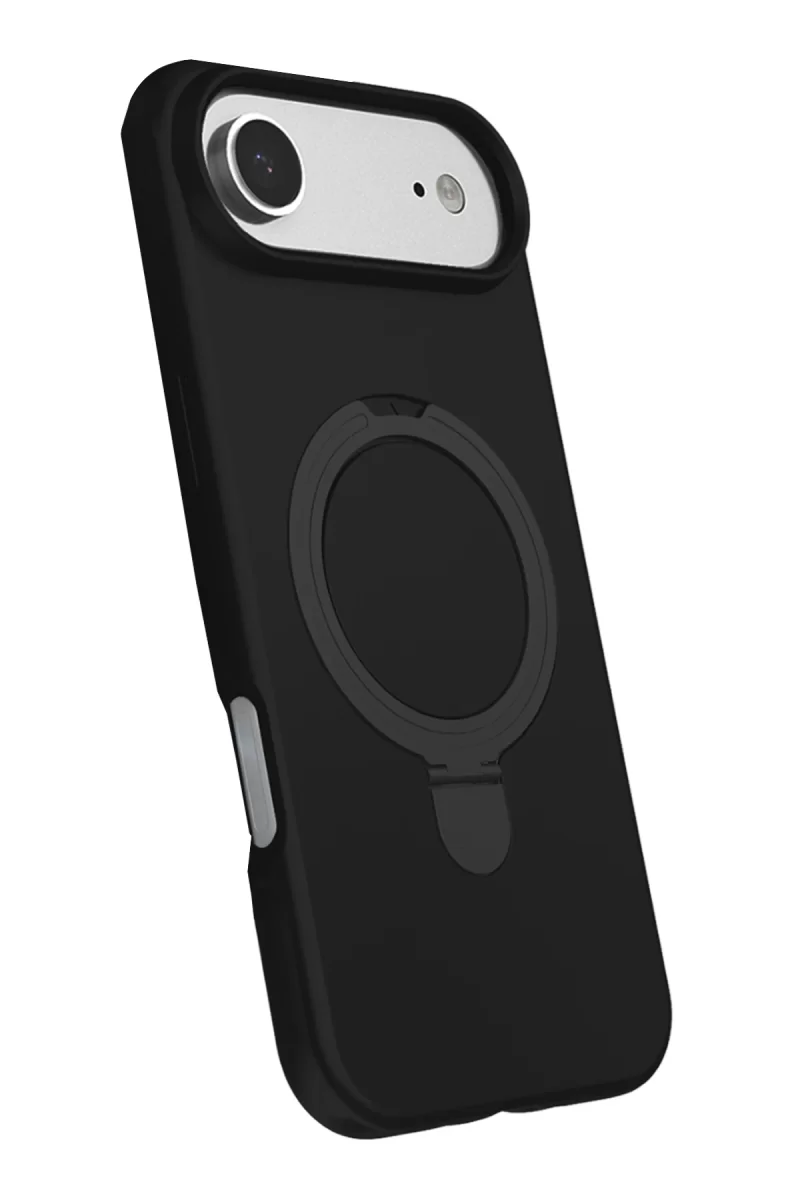 Newface Apple iPhone 17 Air Regal Magsafe Standlı Kapak - Siyah
