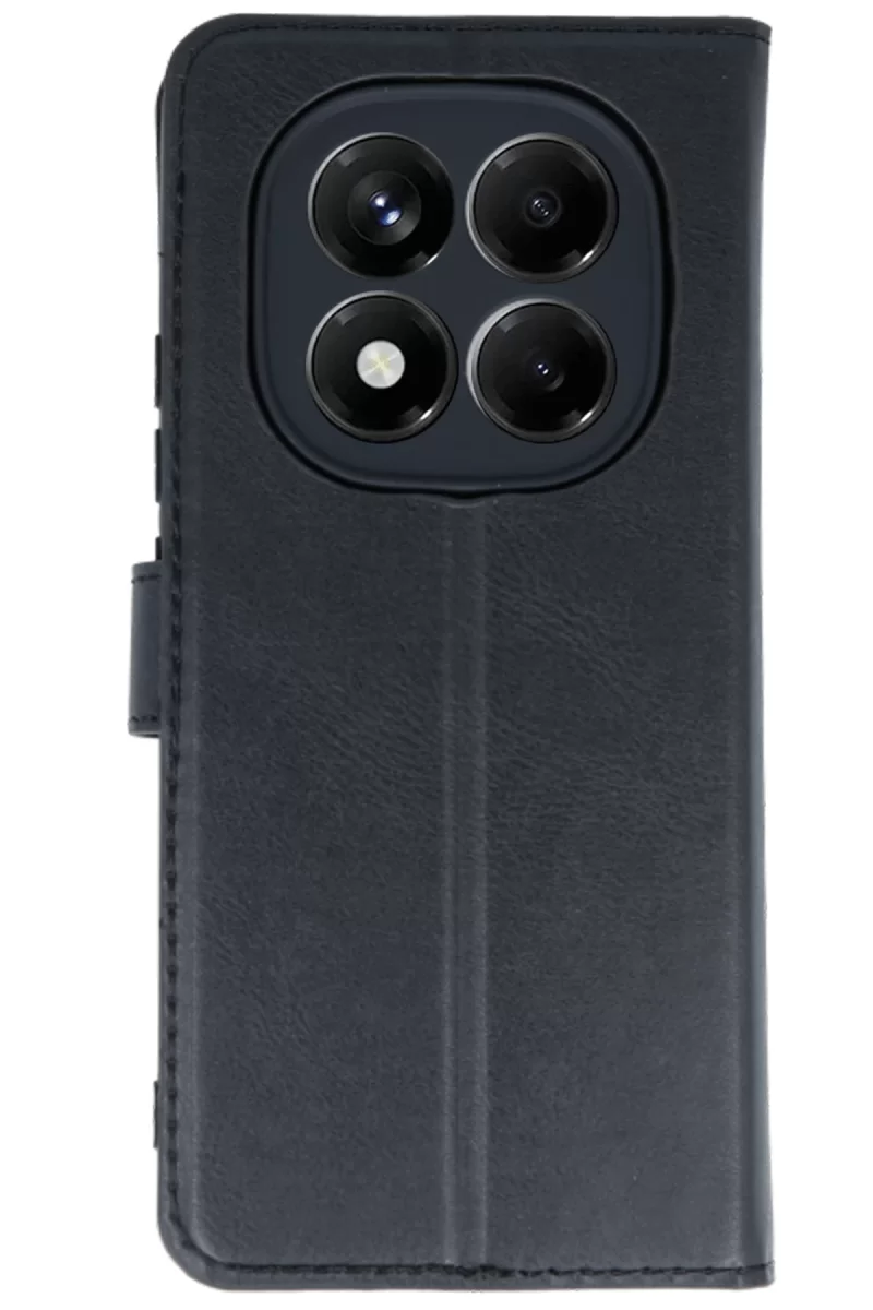 Newface Xiaomi Redmi Note 14 Pro 5G Kılıf Trend S Plus Kapaklı Kılıf - Siyah