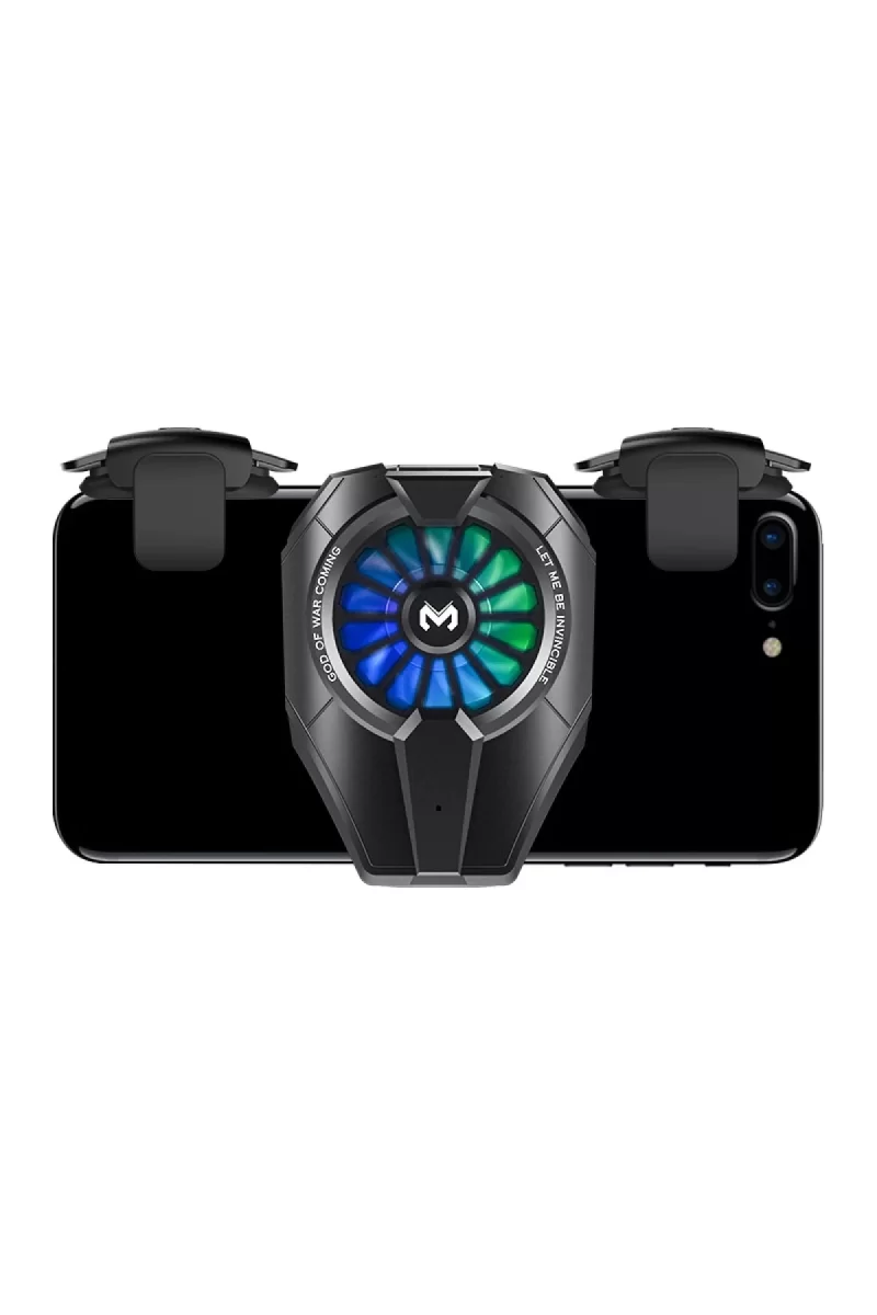 Newface DL06 RGB Radyatör Telefon Soğutucu Fan - Siyah