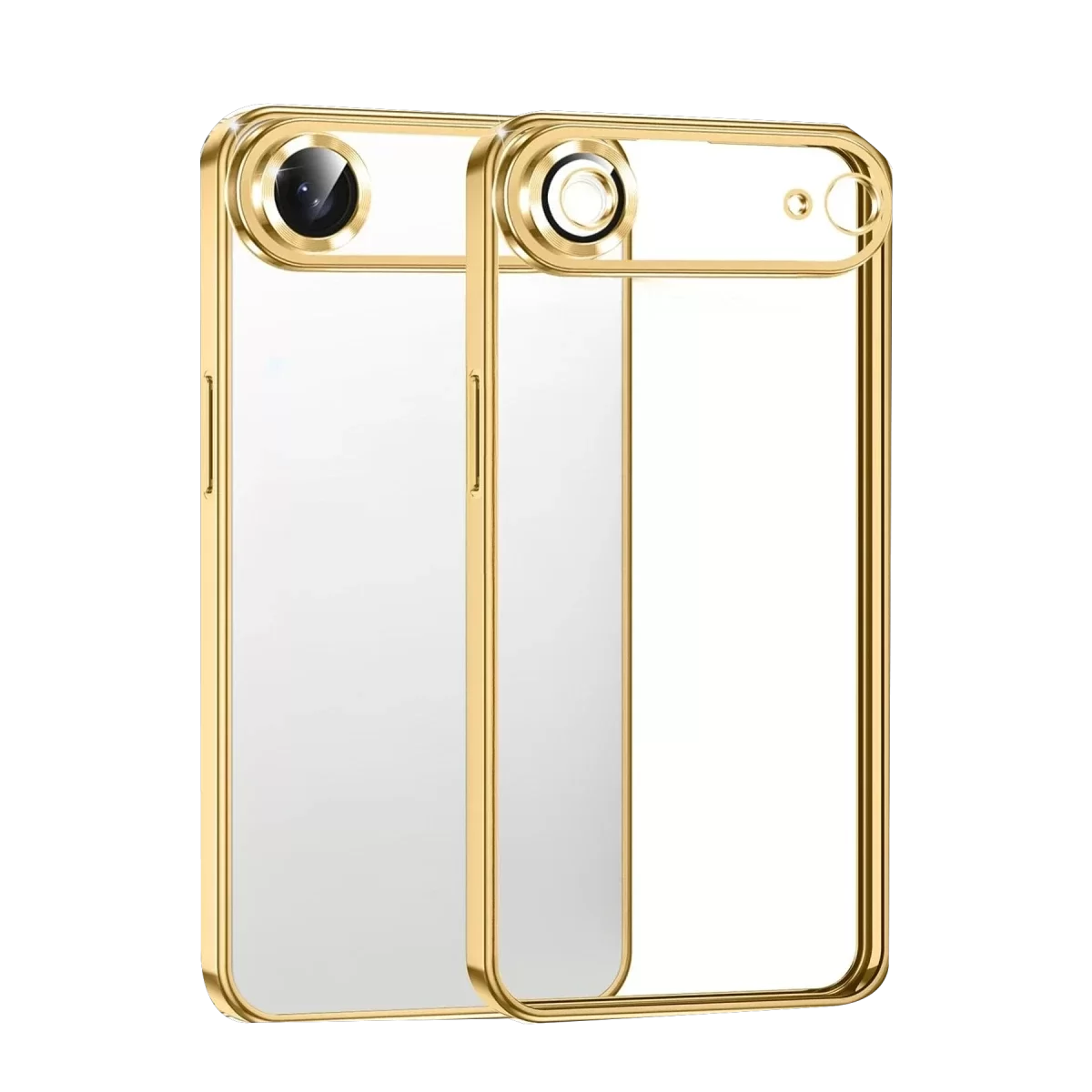 Newface Apple iPhone 17 Air Razer Lensli Silikon - Gold