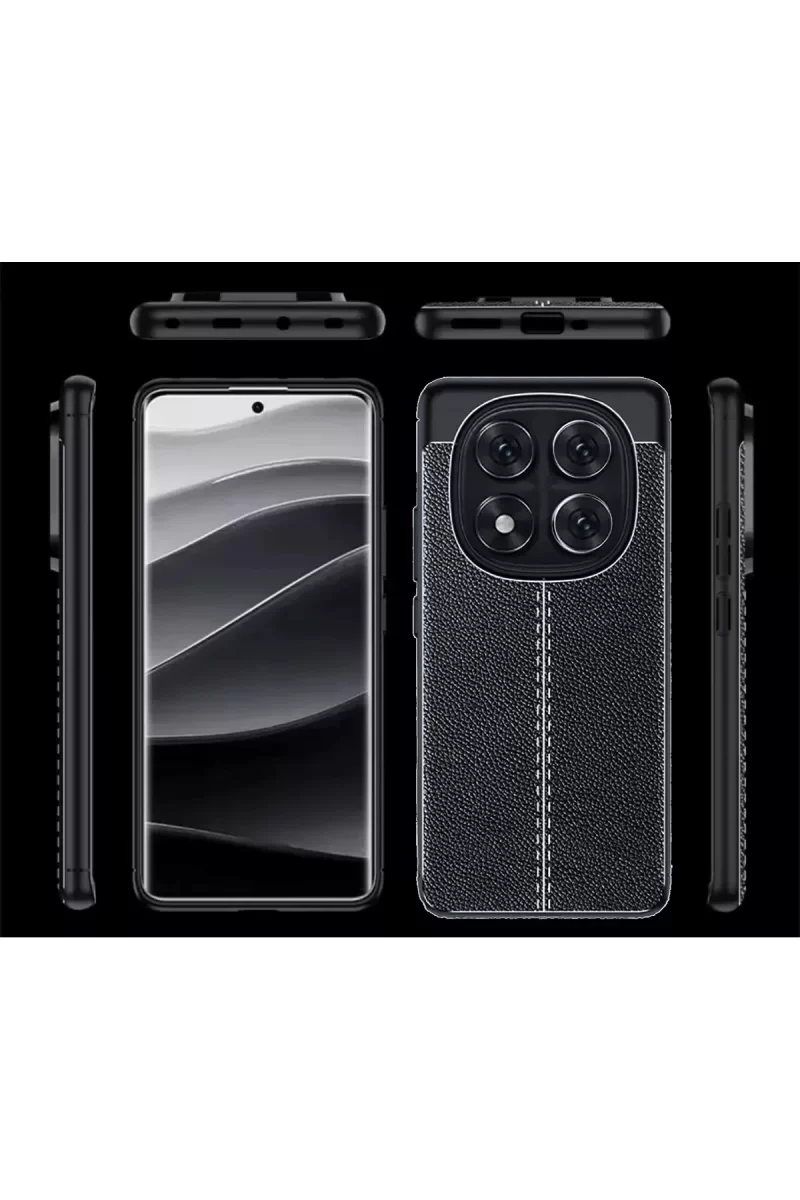 Newface Xiaomi Redmi Note 14 Pro 4G Kılıf Auto Focus Kapak - Koyu Yeşil