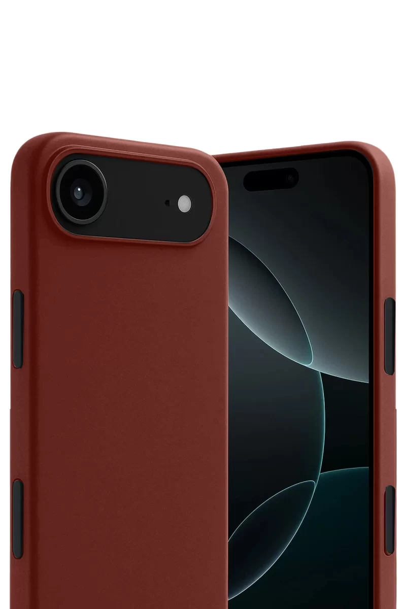 Newface Apple iPhone 17 Air First Silikon - Bordo