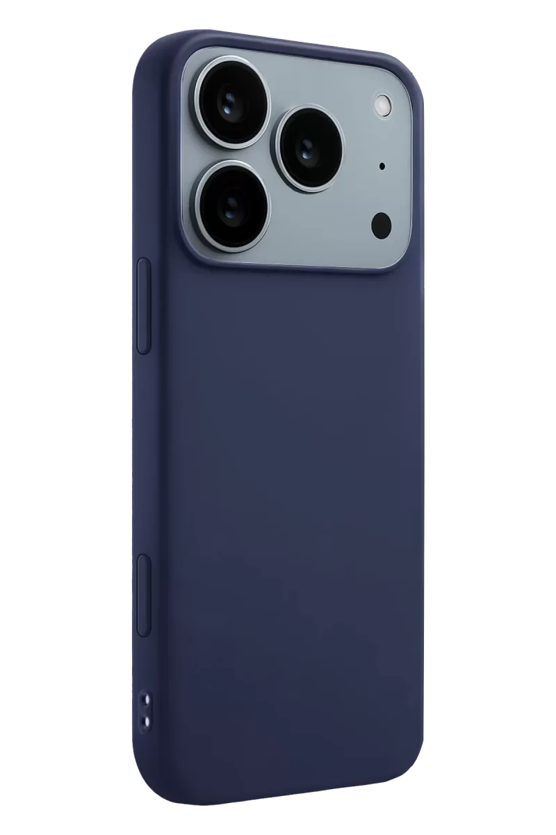 Newface Apple iPhone 17 Pro Max First Silikon - Lacivert