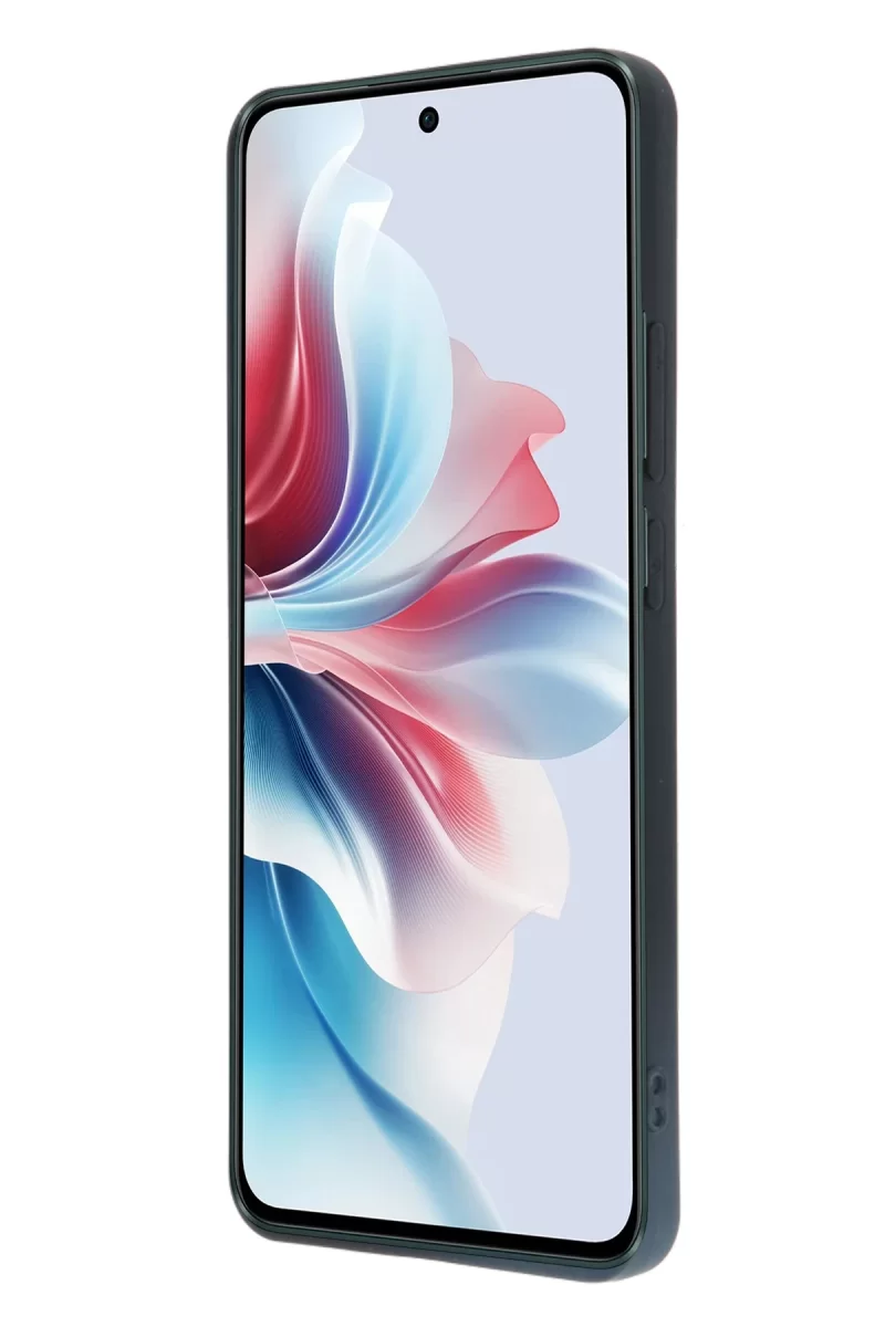 Newface Oppo Reno 11F Kılıf Aras Deri Kapak - Pudra
