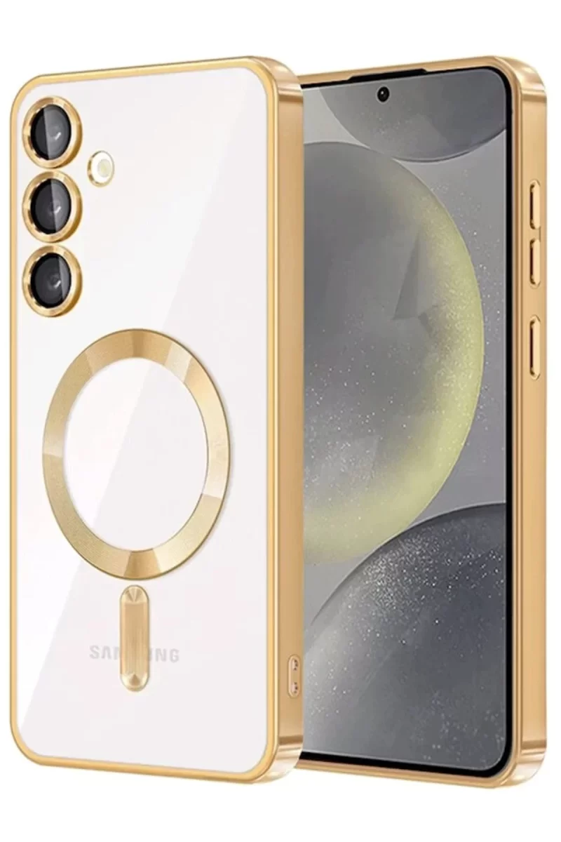 Newface Samsung Galaxy A15 4G Kross Magneticsafe Kapak - Gold