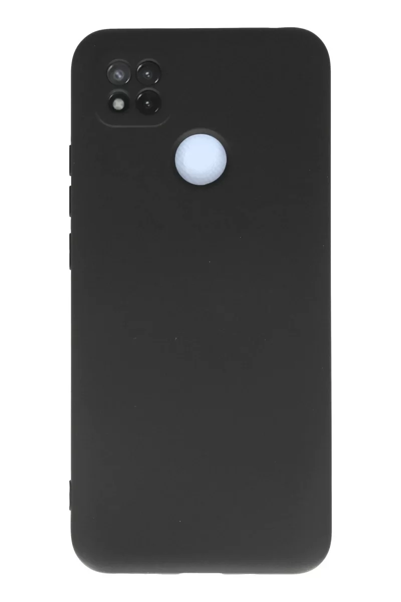 Newface Xiaomi Redmi 9C Kılıf Nano içi Kadife Silikon - Gri