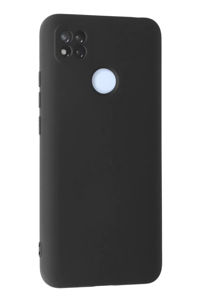 Newface Xiaomi Redmi 9C Kılıf Nano içi Kadife Silikon - Gri