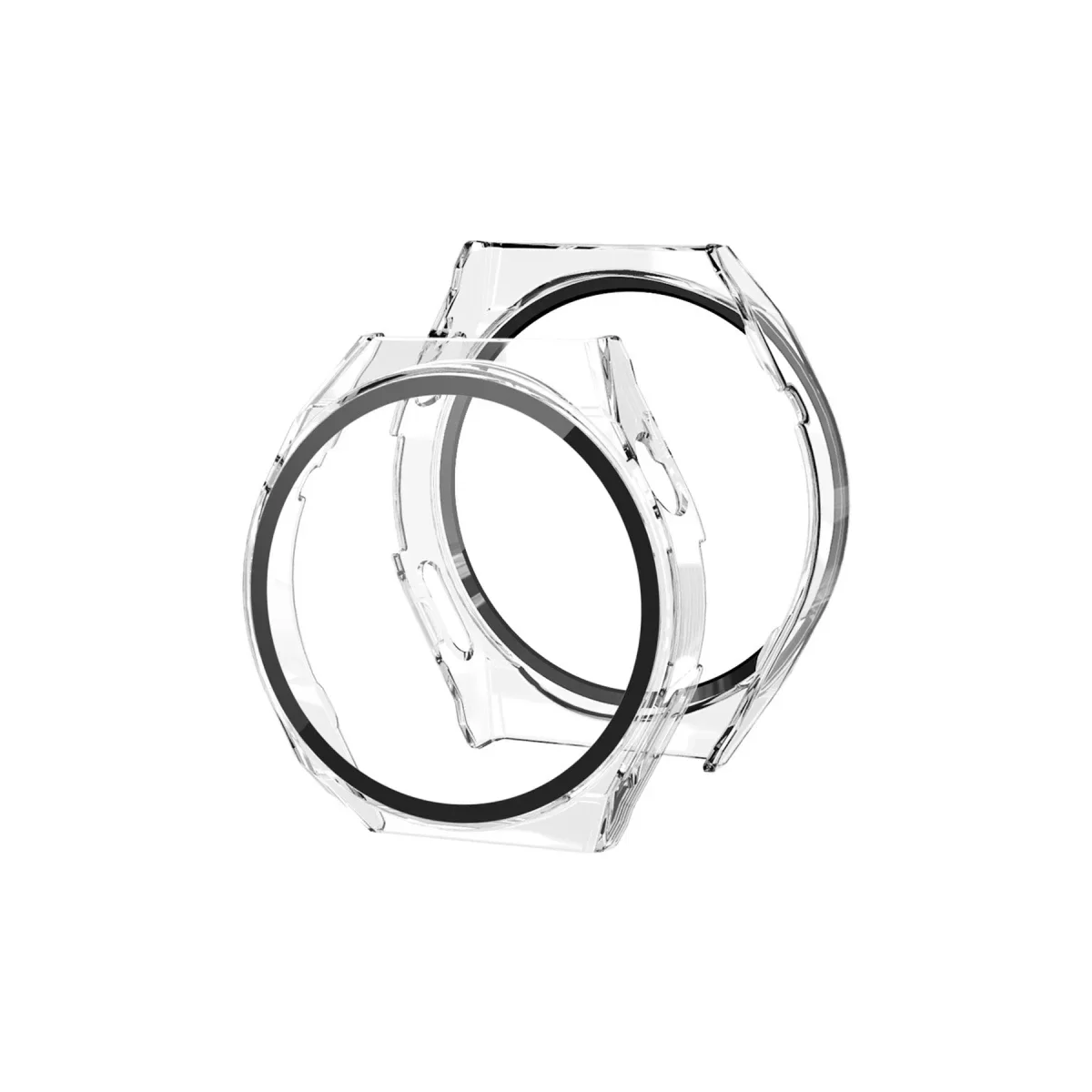 Newface Huawei Watch GT2 Pro 46mm Dota Camlı Kasa Ekran Koruyucu - Şeffaf