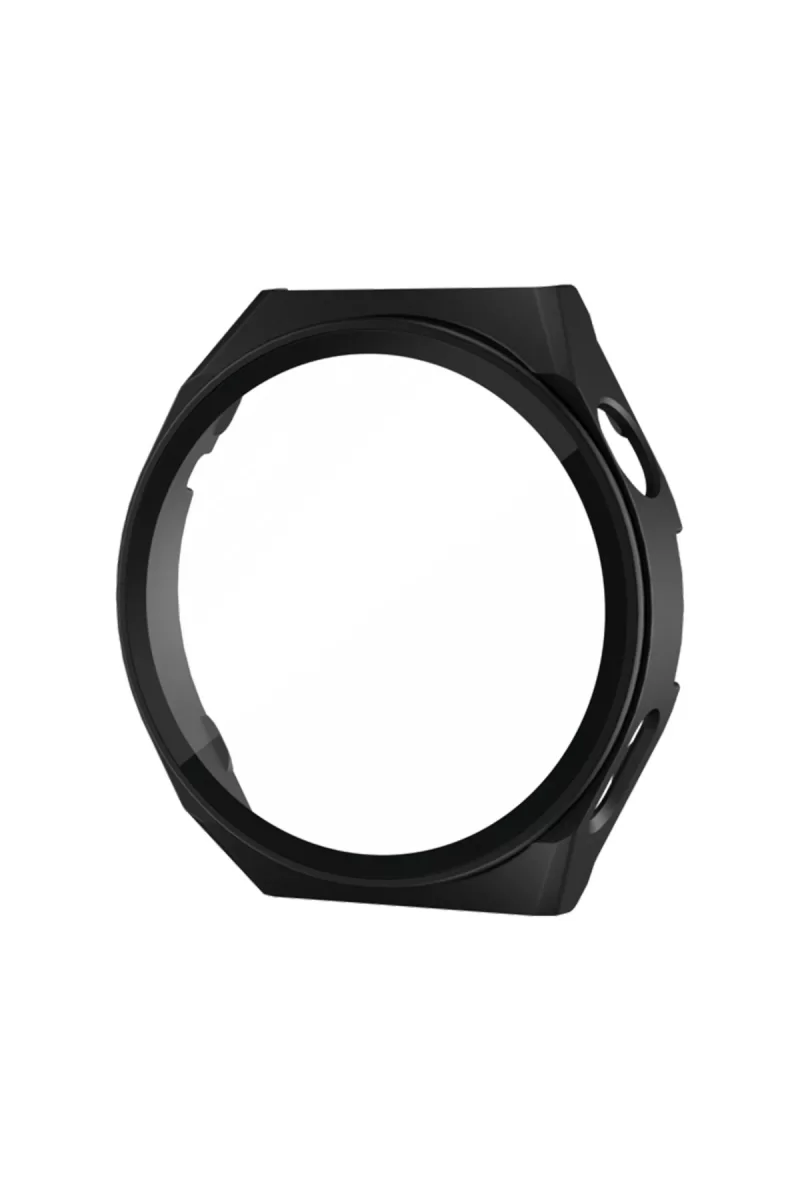 Newface Huawei Watch GT3 42mm Dota Camlı Kasa Ekran Koruyucu - Siyah
