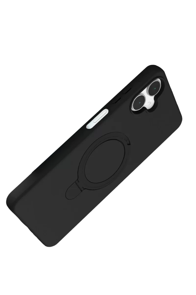 Newface Samsung Galaxy A06 Regal Magsafe Standlı Kapak - Siyah
