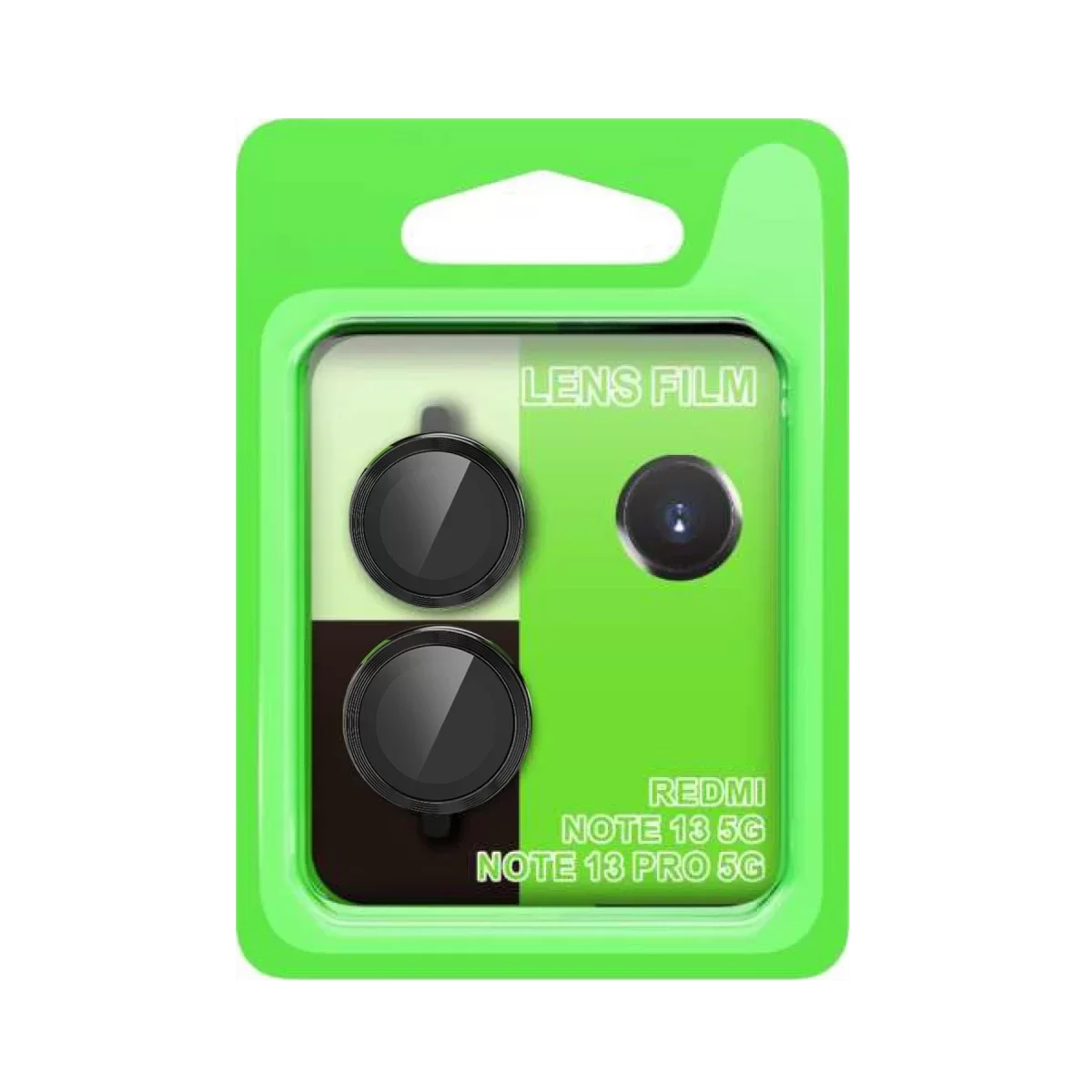 Newface Xiaomi Redmi Note 13 Pro 5G Raze Metal Kamera Lens - Siyah