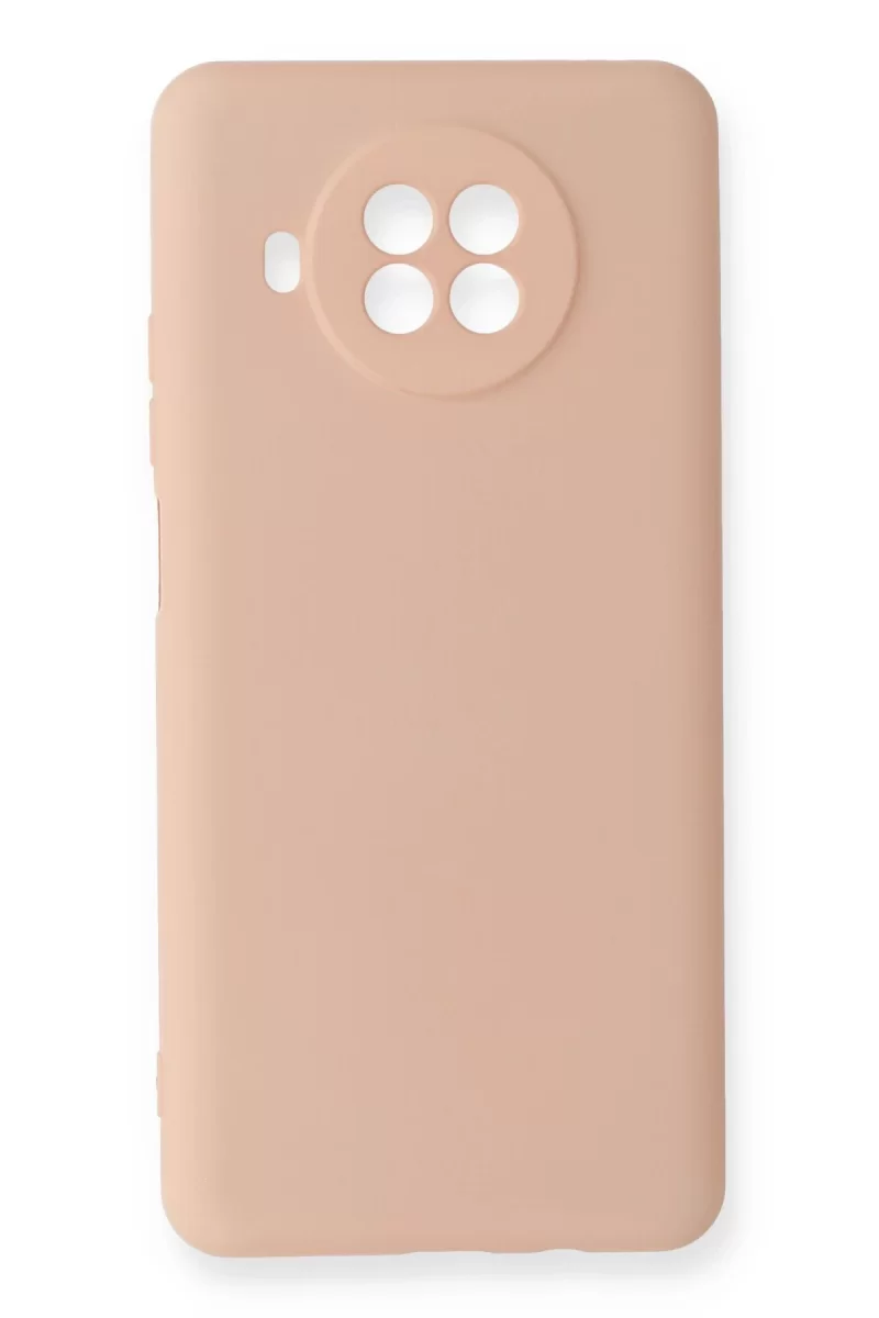 Newface Xiaomi Mi 10T Lite Kılıf Nano içi Kadife Silikon - Pudra
