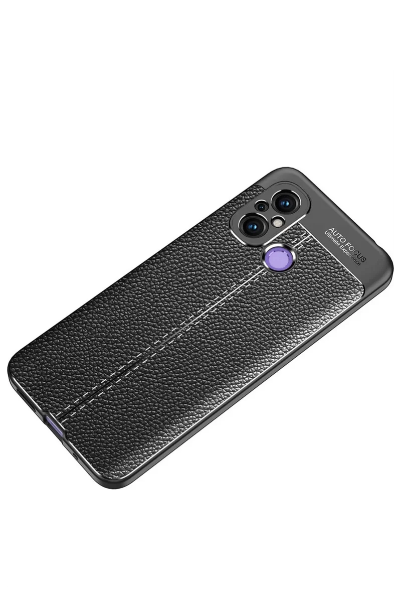 Newface Xiaomi Redmi 12C Kılıf Auto Focus Kapak - Siyah