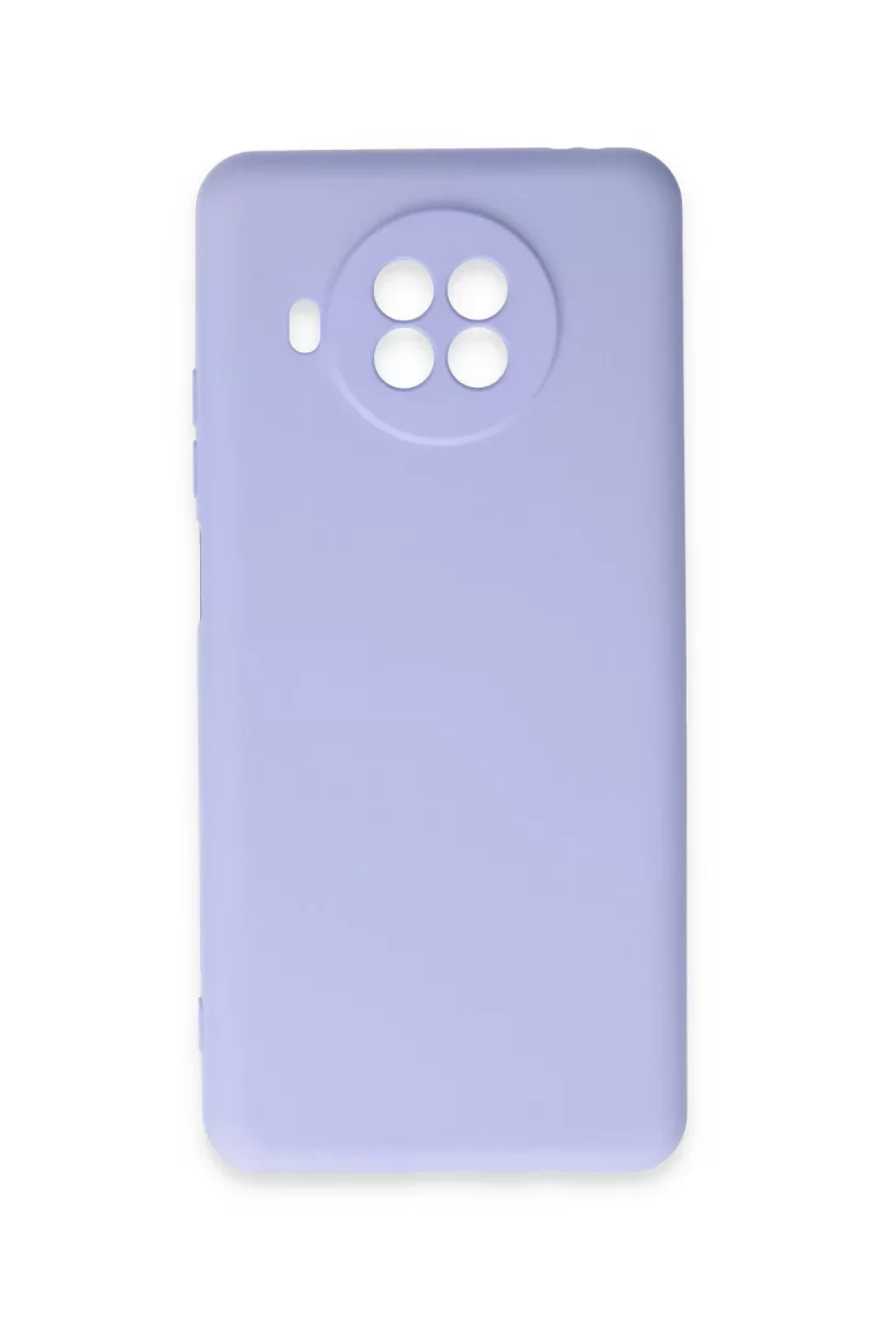 Newface Xiaomi Mi 10T Lite Kılıf Nano içi Kadife Silikon - Lila