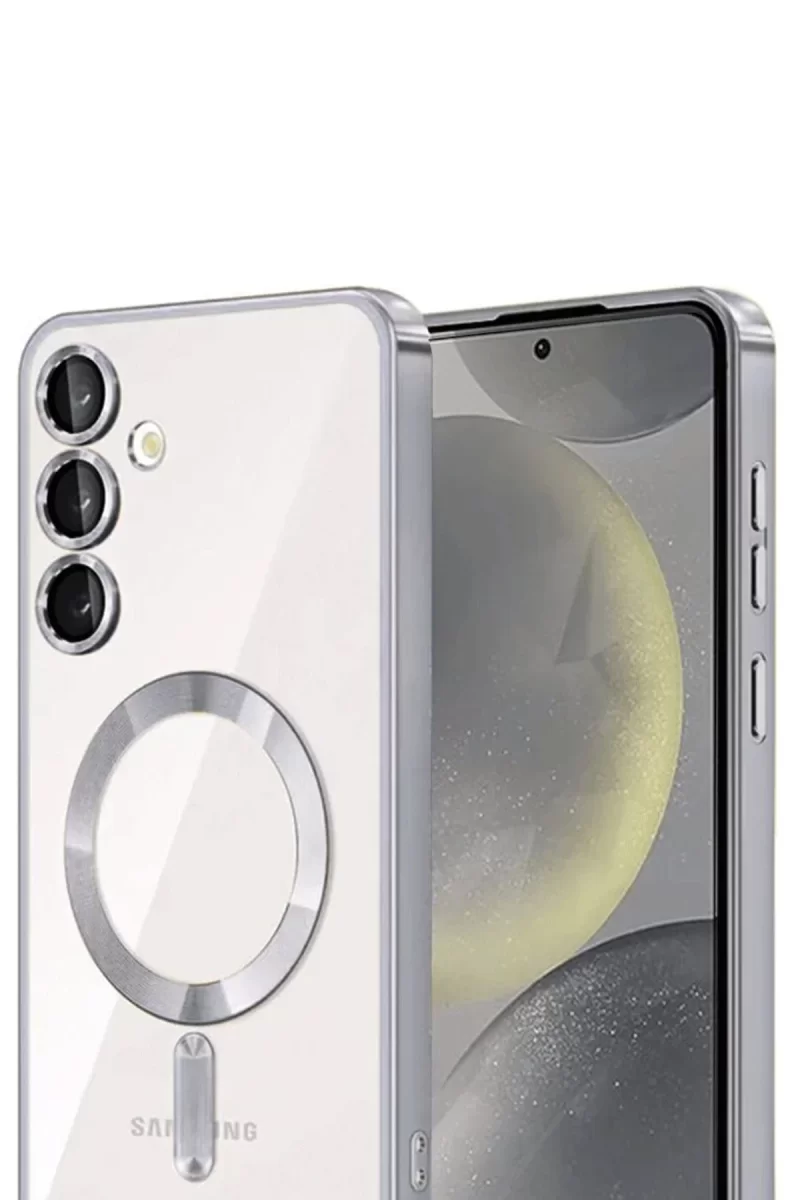 Newface Samsung Galaxy A56 Kross Magneticsafe Kapak - Titan Gri