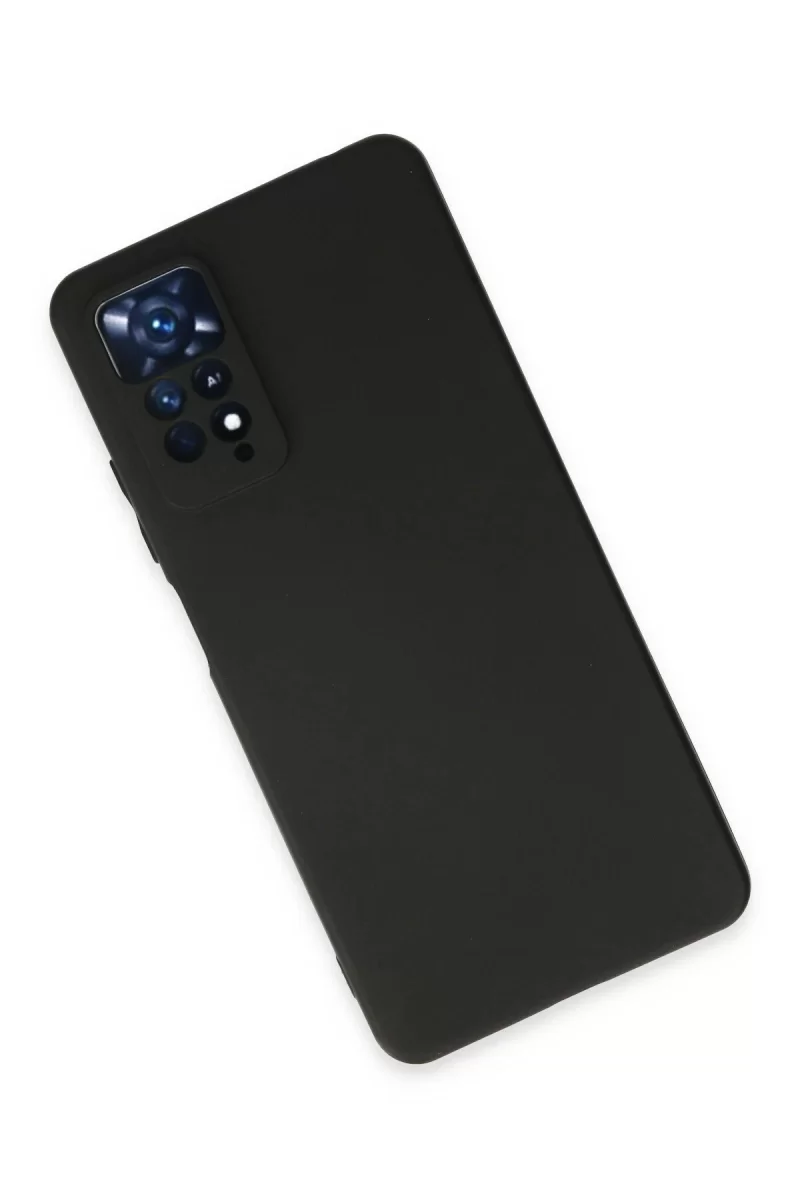 Newface Xiaomi Redmi Note 11 Kılıf First Silikon - Siyah