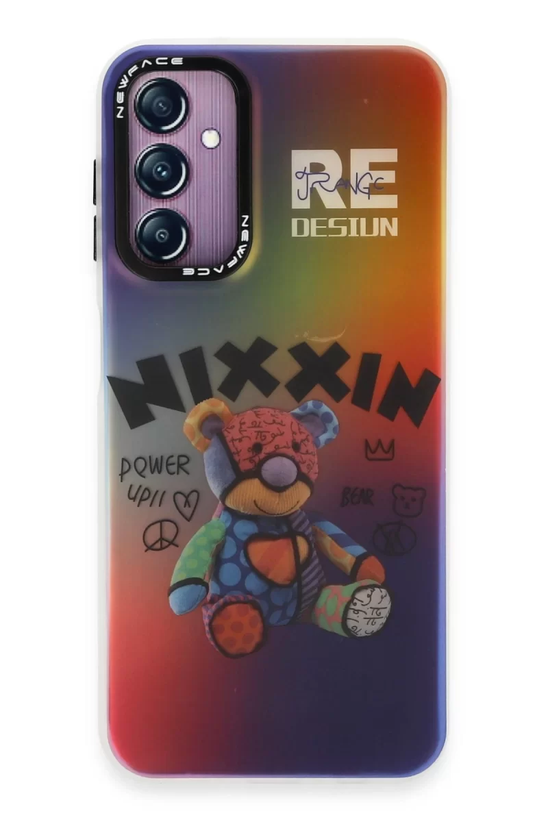 Newface Samsung Galaxy A14 4G Kılıf Estoril Desenli Kapak - Estoril - 11