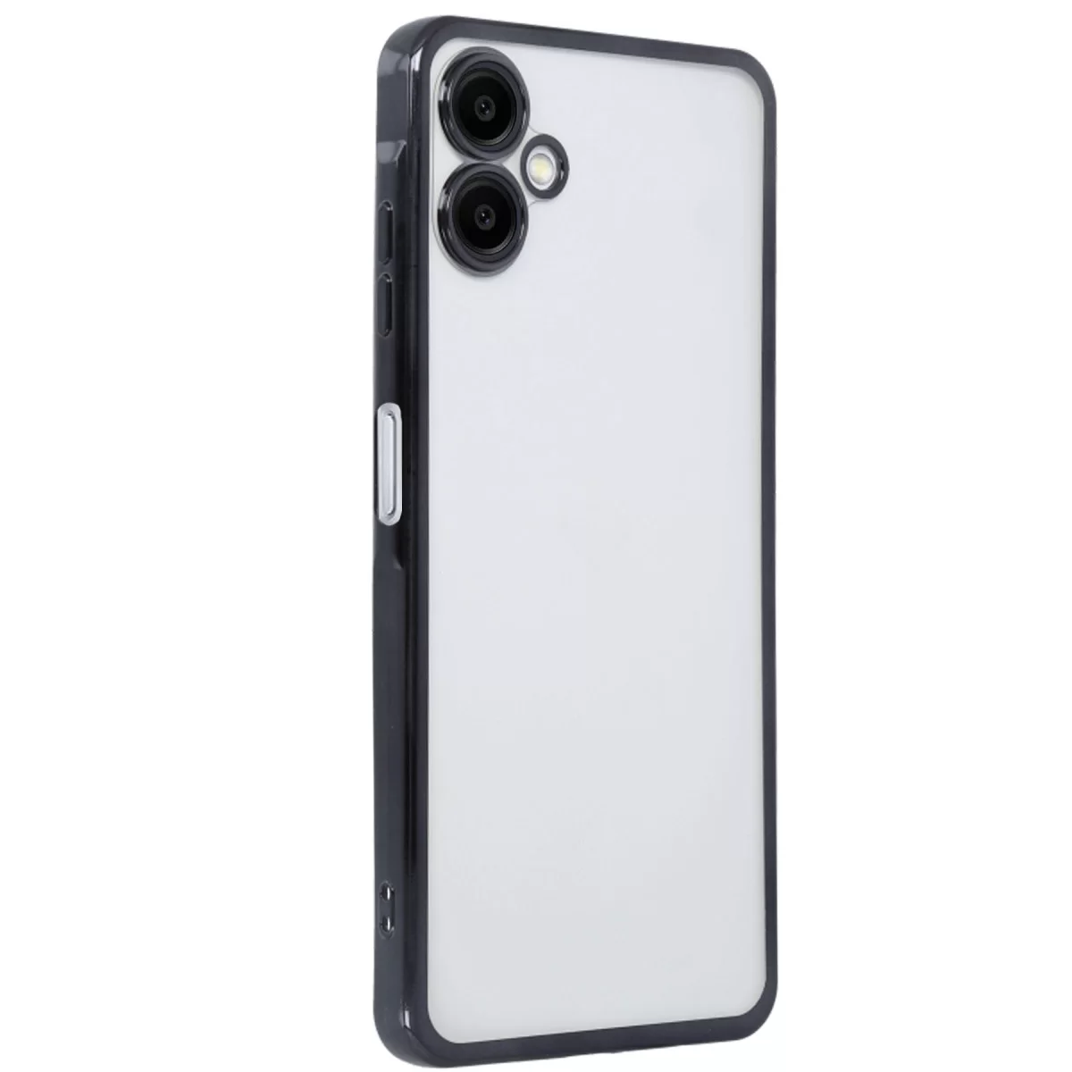 Newface Samsung Galaxy A06 Kılıf Razer Lensli Silikon - Siyah