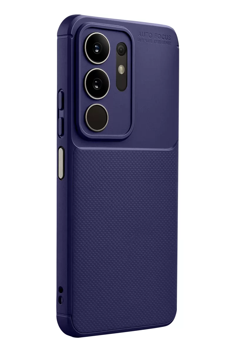 Newface Vivo Y29 4G Auto Focus Karbon Kapak - Lacivert