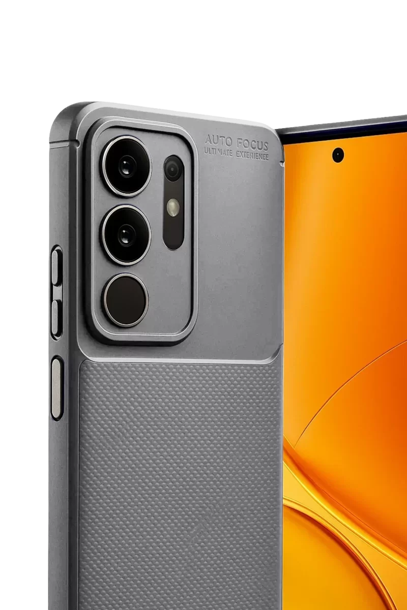 Newface Vivo Y29 4G Auto Focus Karbon Kapak - Gri