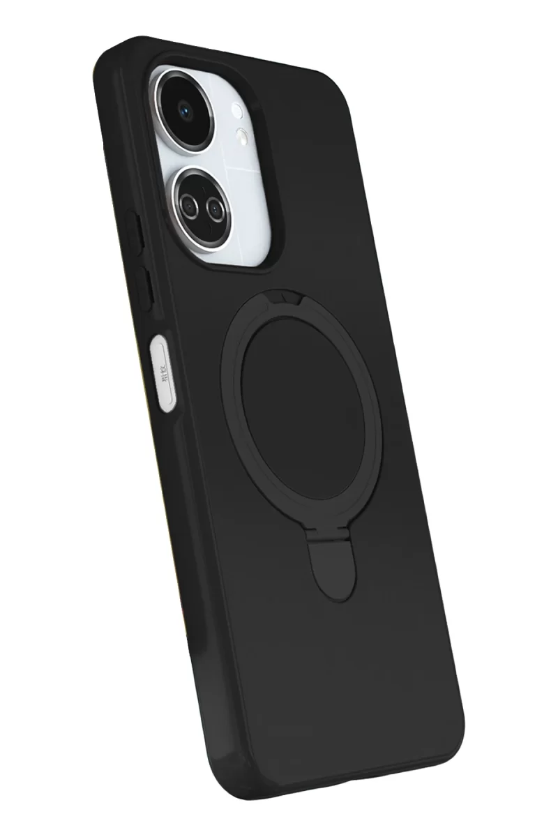 Newface Xiaomi Redmi 13C Regal Magsafe Standlı Kapak - Siyah
