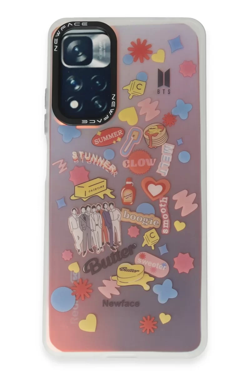 Newface Xiaomi Redmi Note 11 Pro Kılıf Estoril Desenli Kapak - Estoril - 16