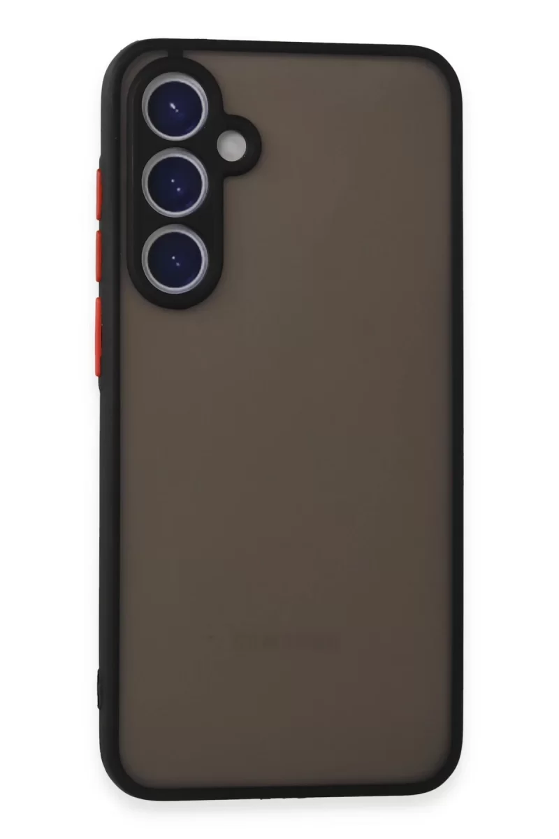 Newface Samsung Galaxy S23 FE Kılıf Montreal Silikon Kapak - Siyah