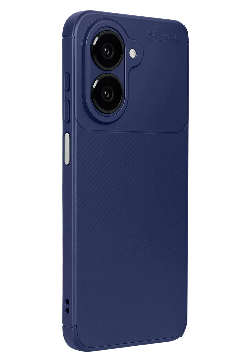 Newface Samsung Galaxy A07 4G Auto Focus Karbon Kapak - Lacivert