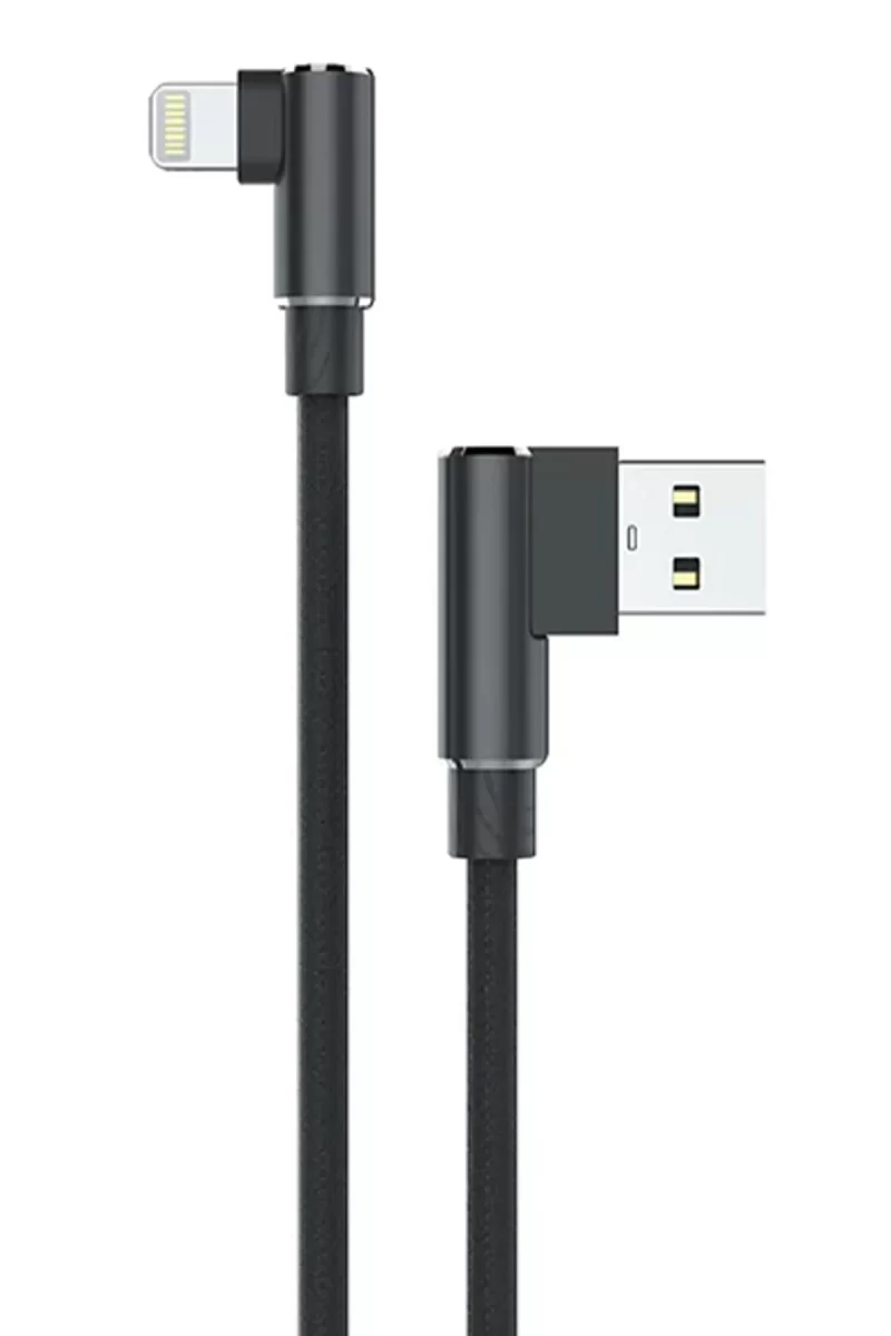 Newface USB to Lightning 3M 2.4A Kablo - Siyah