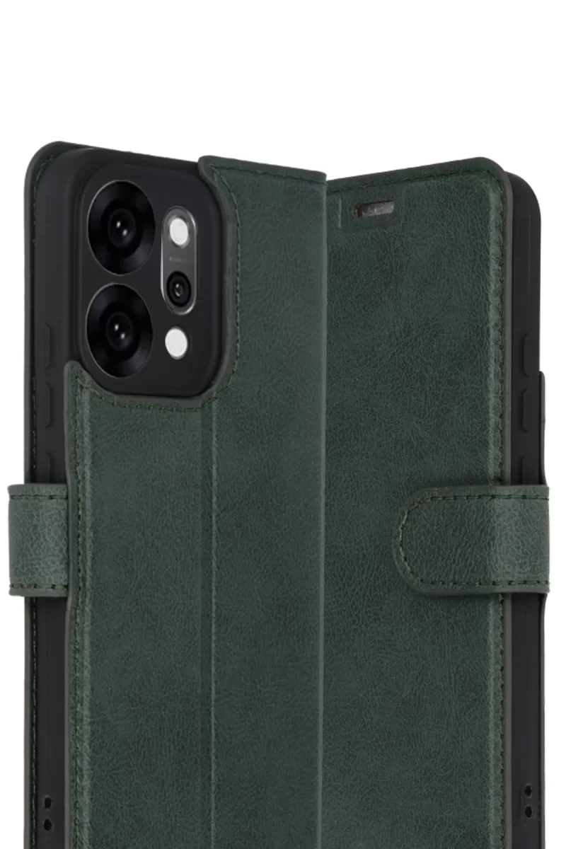 Newface Oppo Reno 14 Trend S Plus Kapaklı Kılıf - Yeşil