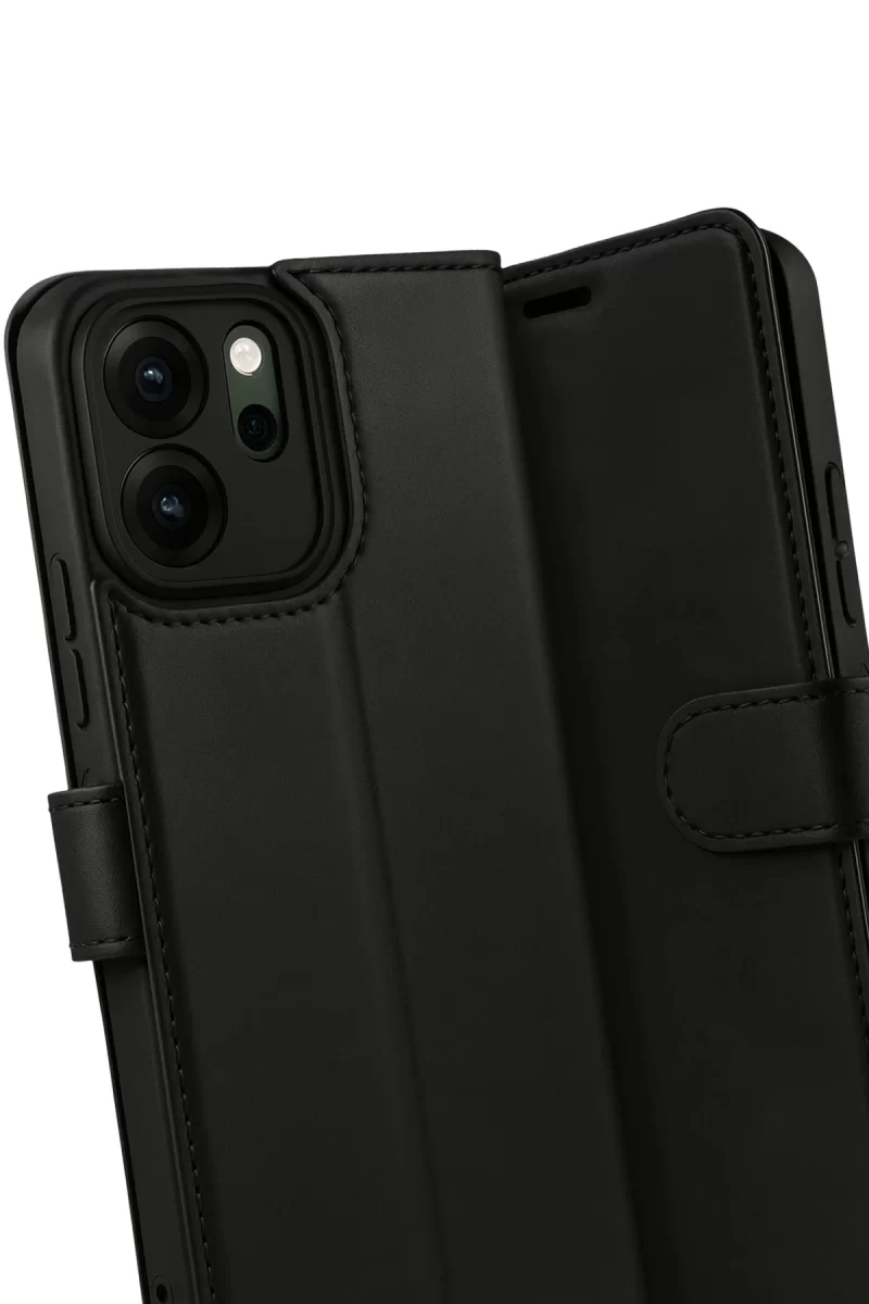 Newface Oppo Reno 14F Trend S Plus Kapaklı Kılıf - Siyah