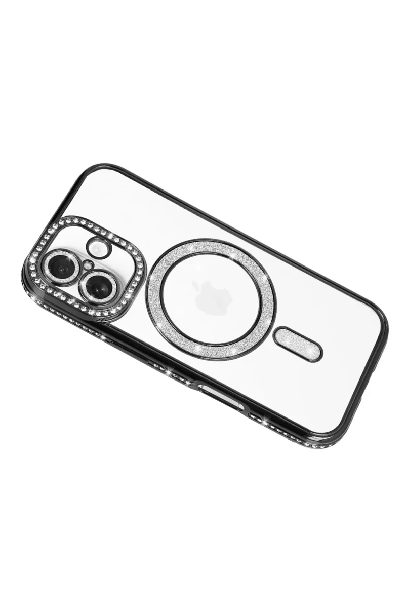 Newface Apple iPhone 17 Joke Simli Magneticsafe Kılıf - Siyah