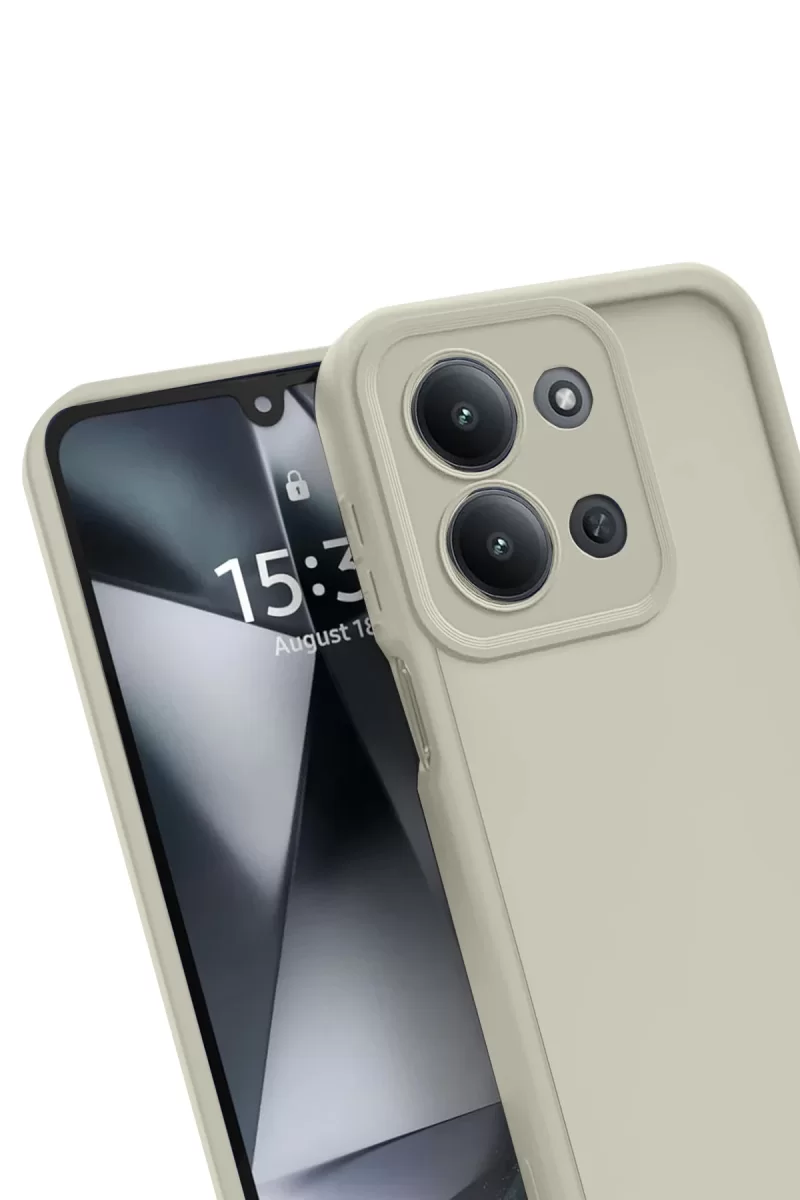 Newface Xiaomi Redmi 15C 4G Viera Silikon - Krem