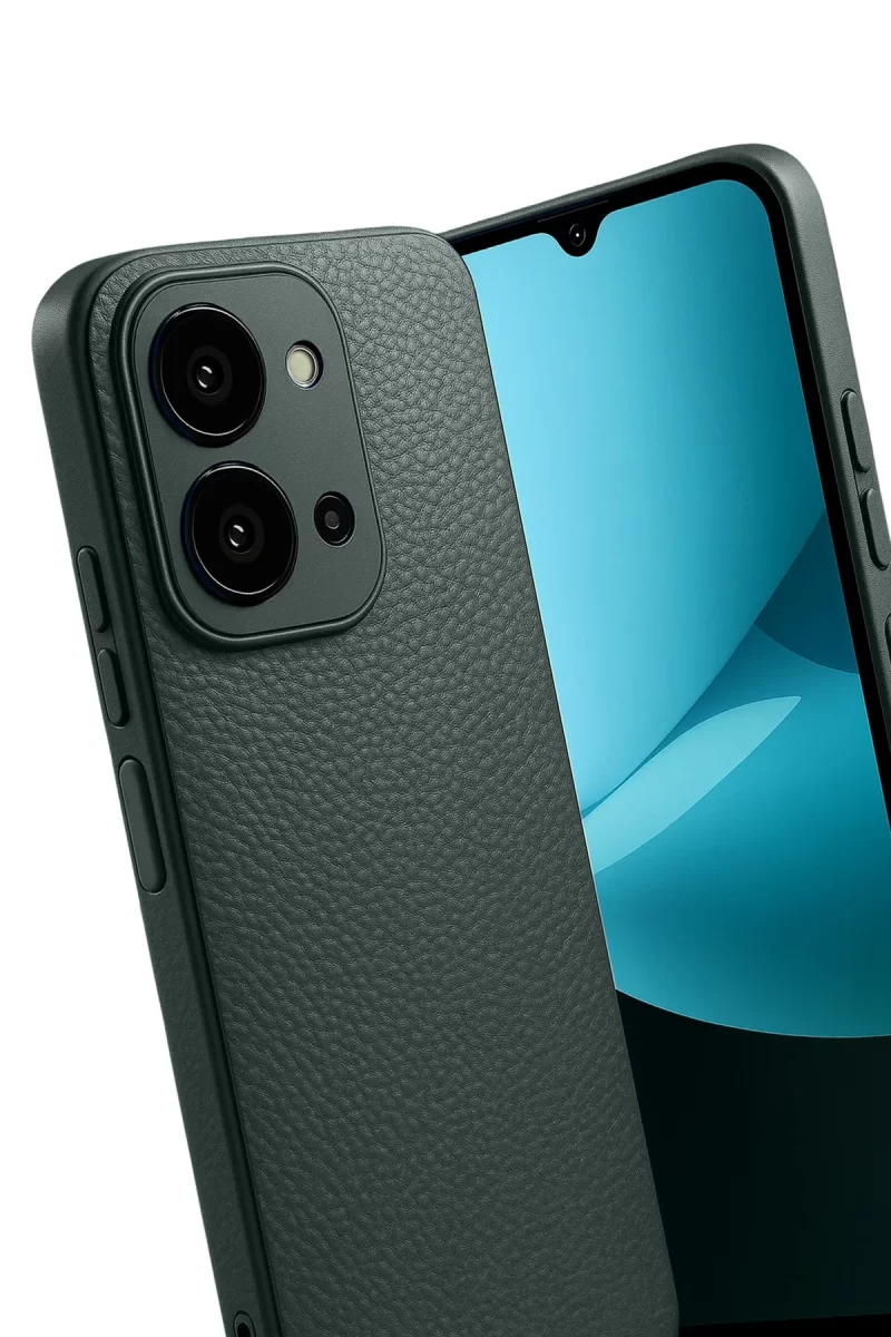 Newface Xiaomi Redmi 15C 4G Thermax Silikon Kılıf - Koyu Yeşil
