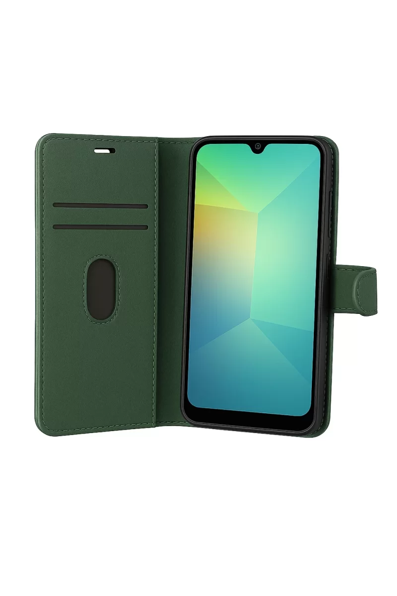 Newface Samsung Galaxy A17 5G Trend S Plus Kapaklı Kılıf - Yeşil