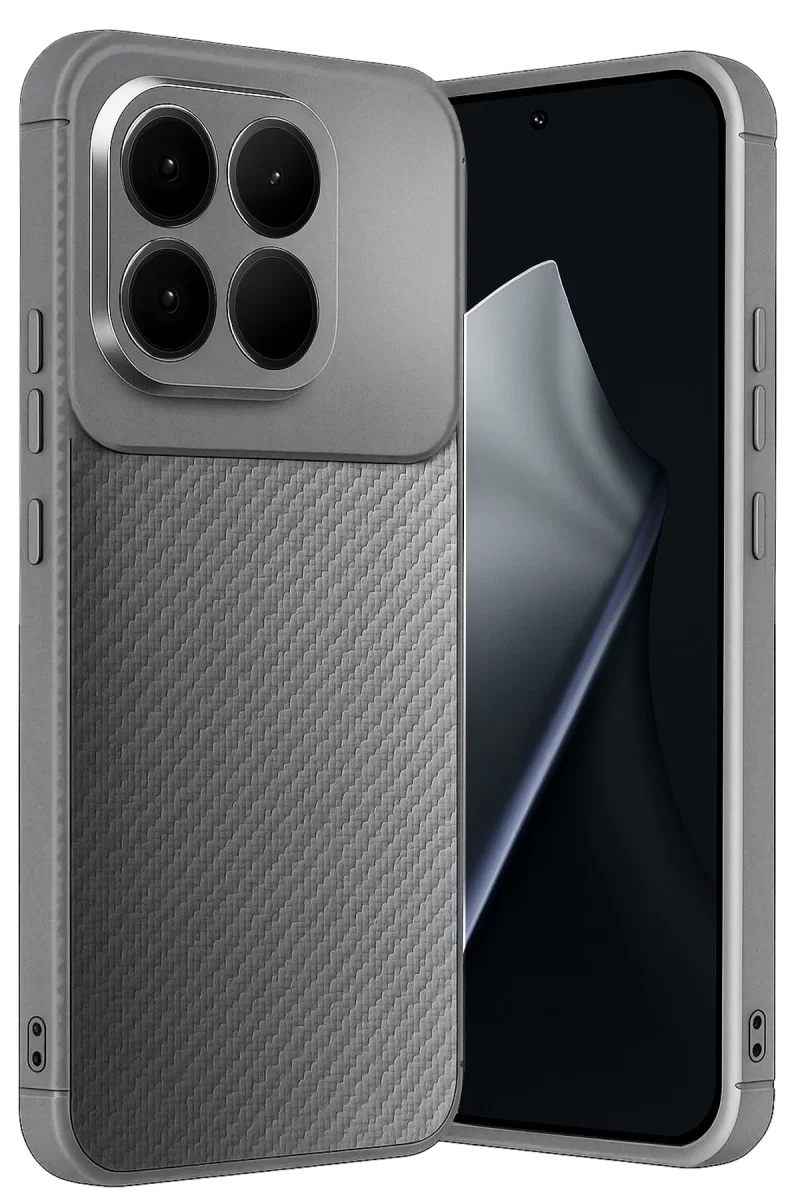 Newface Xiaomi Mi 15T Auto Focus Karbon Kapak - Gri