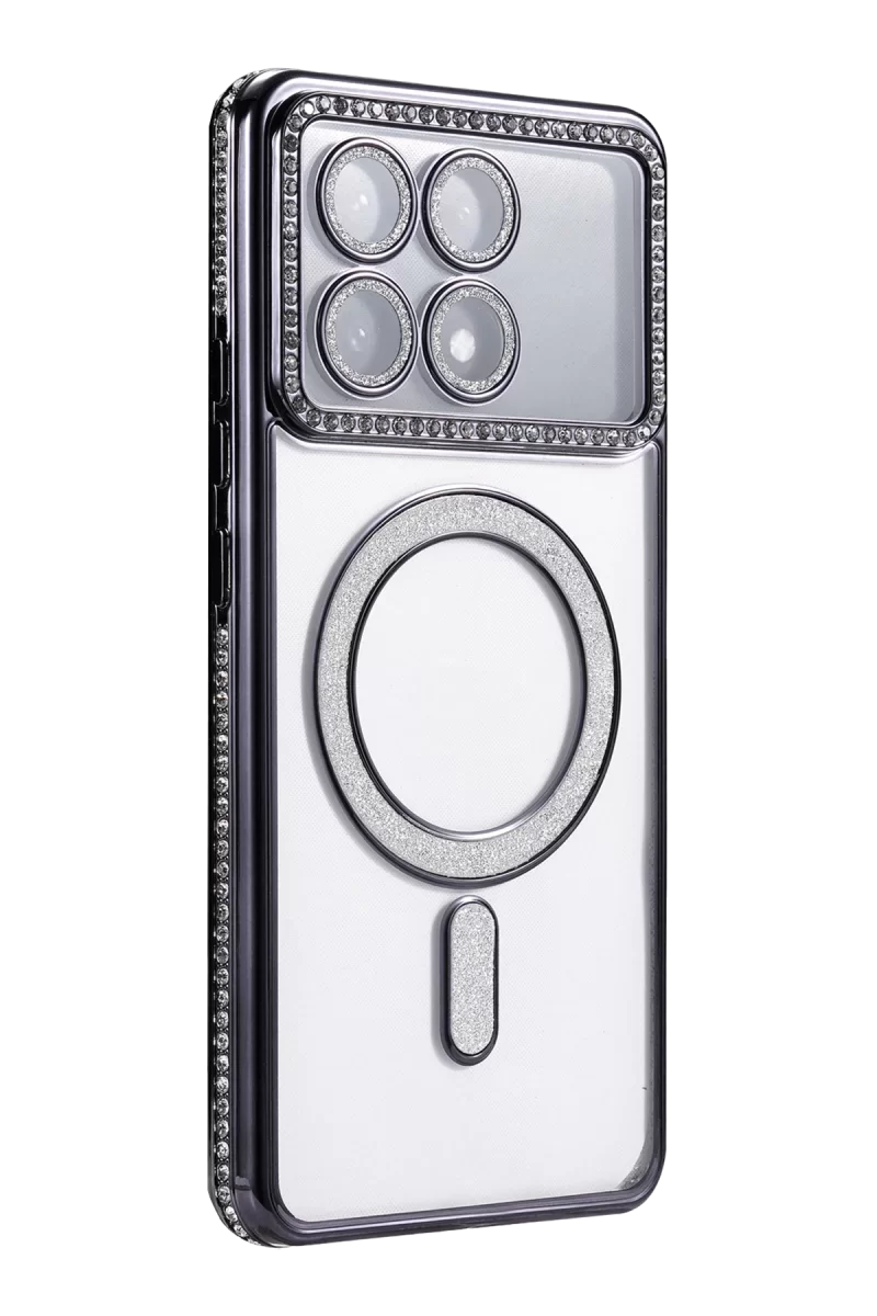 Newface Xiaomi Poco X6 Pro Joke Simli Magneticsafe Kılıf - Siyah