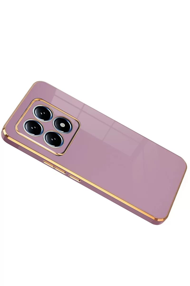 Newface Xiaomi Mi 14T Pro Volet Silikon - Mor