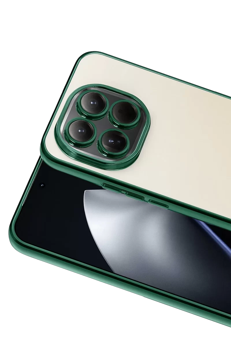 Newface Xiaomi Mi 15T Razer Lensli Silikon - Yeşil