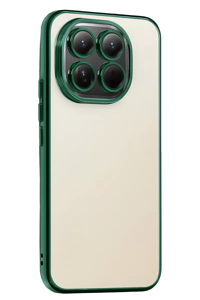 Newface Xiaomi Mi 15T Razer Lensli Silikon - Yeşil