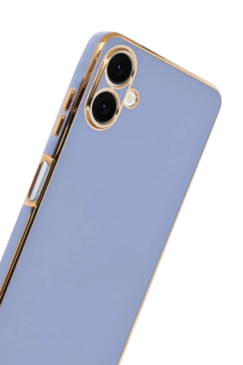 Newface Samsung Galaxy A07 4G Volet Silikon - Mavi