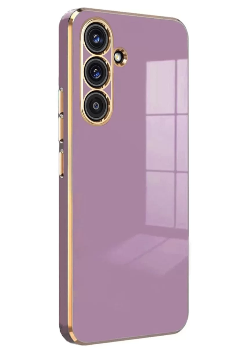 Newface Samsung Galaxy S25 FE Volet Silikon - Mor